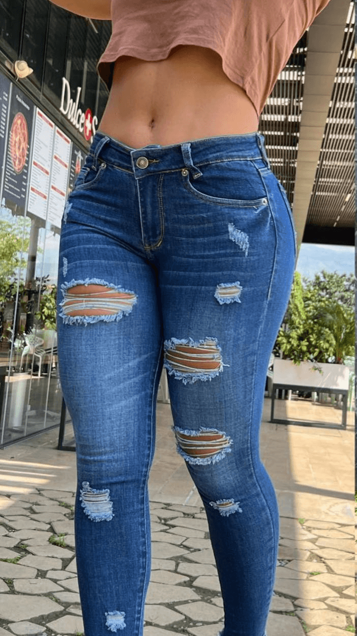 alkohol Vejfremstillingsproces Vejhus skinny legging pants ripped destroyed denim butt women lifting jeans - Buy  ShapeWear | Women's Shapewear